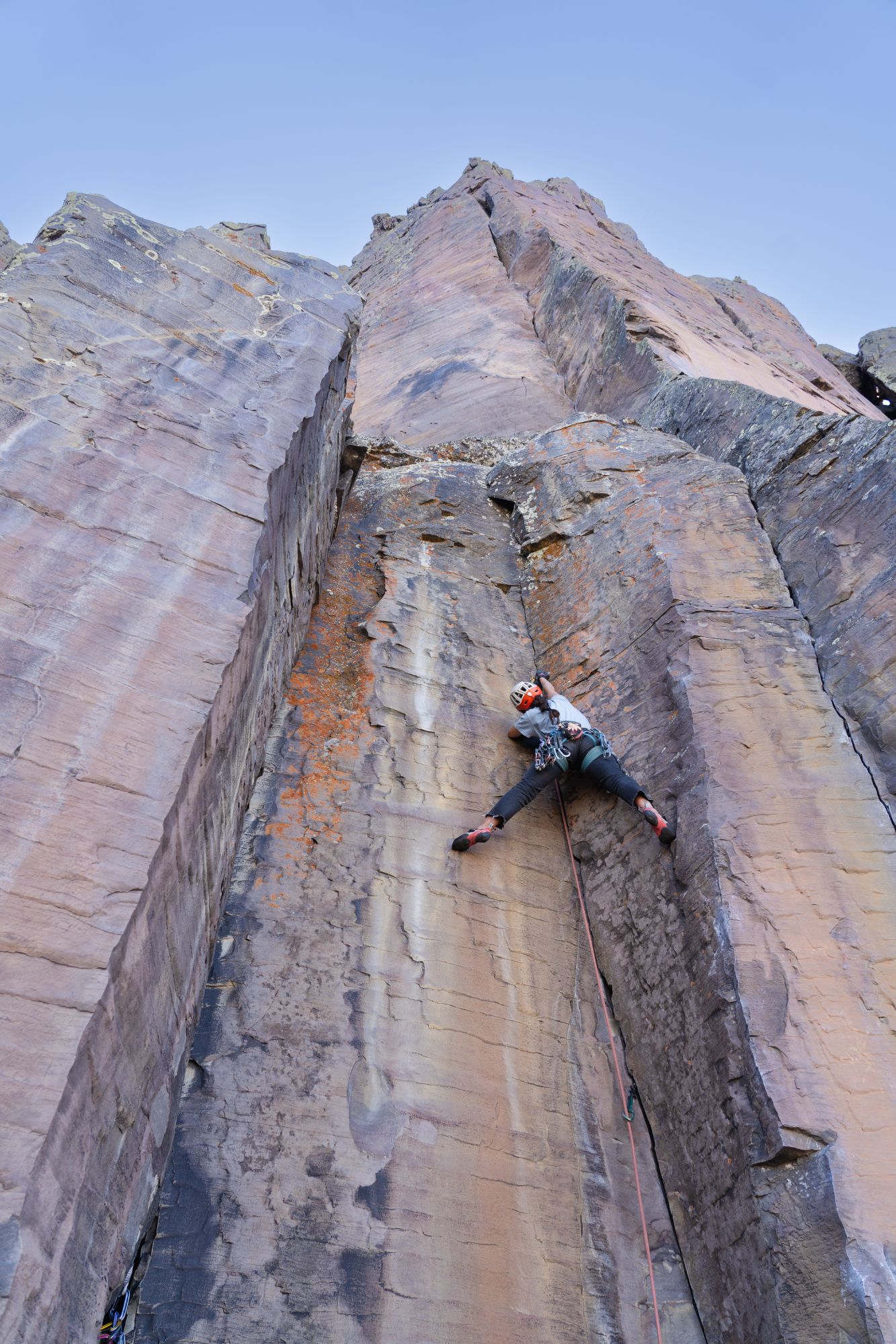 Crack Climbing