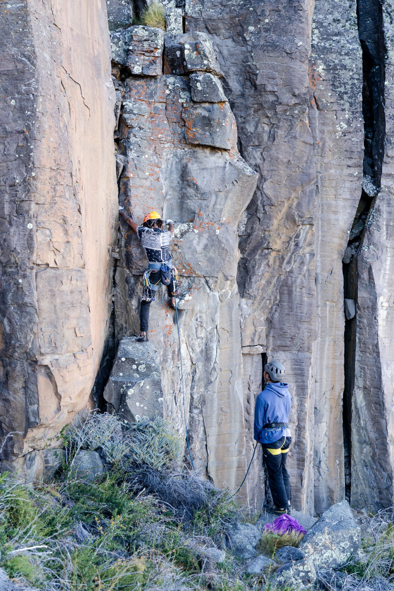 Crack Climbing