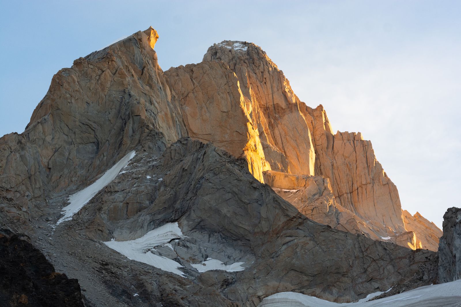 Aguja Guillaumet Ascent